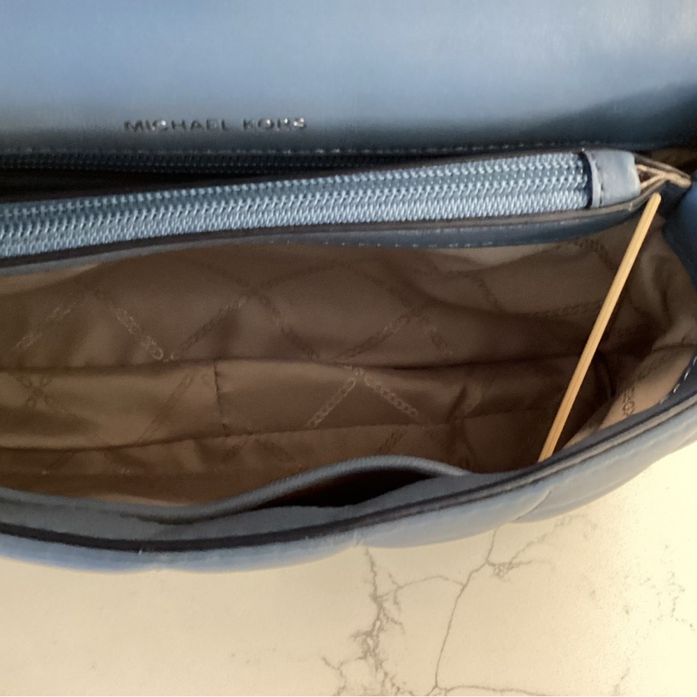 Michael Kors Large ‘Soho’ Studded, Quilted Bag Leather with - Picture 14 of 16